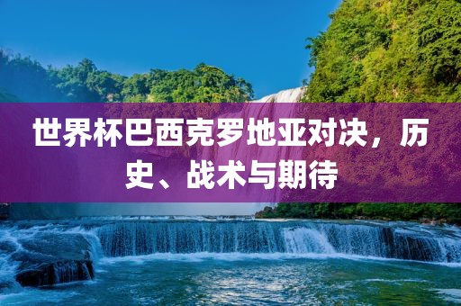 世界杯巴西克罗地亚对决，历史、战术与期待