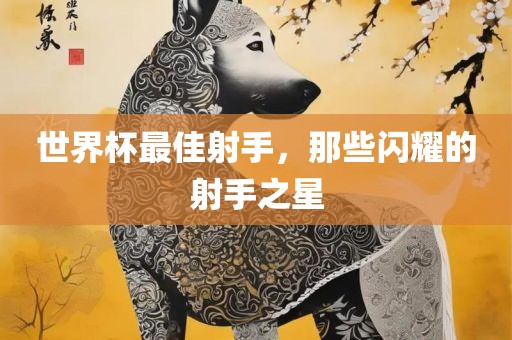世界杯最佳射手，那些闪耀的射手之星
