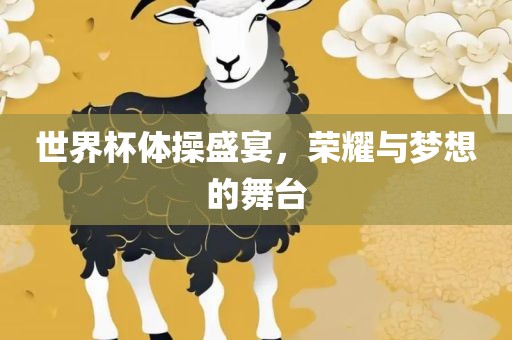 世界杯体操盛宴，荣耀与梦想的舞台
