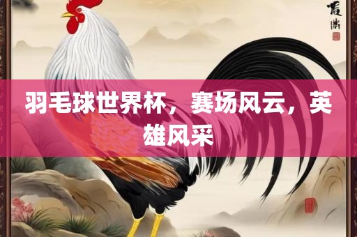 羽毛球世界杯，赛场风云，英雄风采