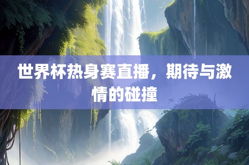 世界杯热身赛直播，期待与激情的碰撞