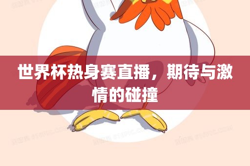 世界杯热身赛直播，期待与激情的碰撞