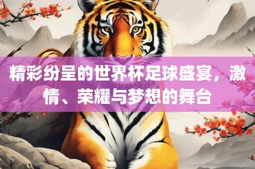 精彩纷呈的世界杯足球盛宴，激情、荣耀与梦想的舞台
