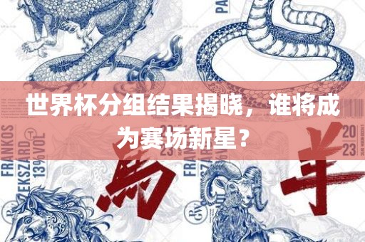 世界杯分组结果揭晓，谁将成为赛场新星？