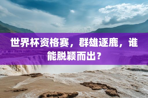 世界杯资格赛，群雄逐鹿，谁能脱颖而出？漯河市盈旭机械设备有限公司