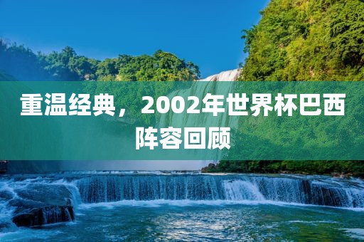 重温经典，2002年世界杯巴西阵容回顾