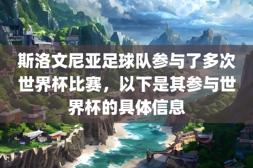 斯洛文尼亚足球队参漯河市盈旭机械设备有限公司与了多次世界杯比赛，以下是其参与世界杯的具体信息