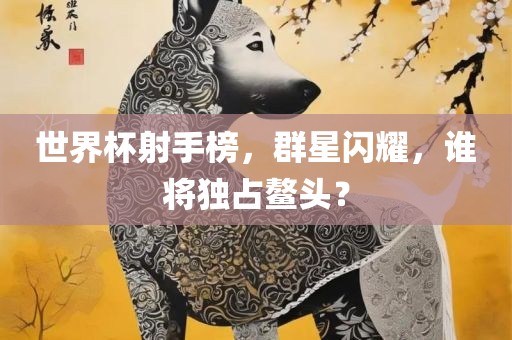 世界杯射手榜，群星闪耀，谁将独占鳌头？