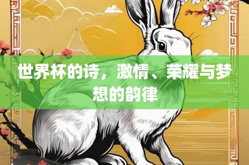 世界杯的诗，激情、荣耀与梦想的韵律漯河市盈旭机械设备有限公司