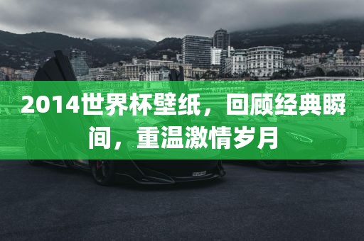2014世界杯壁纸，回顾经典瞬间，重温激情岁月
