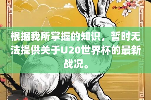 根据我所掌握的知识，暂时无法提供关于U20世界杯的最新战况。