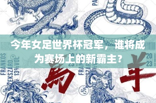 今年女足世界杯冠军，谁将成为赛场上的新霸主？漯河市盈旭机械设备有限公司