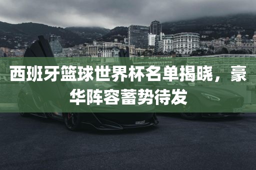西班牙篮球世界杯名单揭晓，豪华阵容蓄势待发