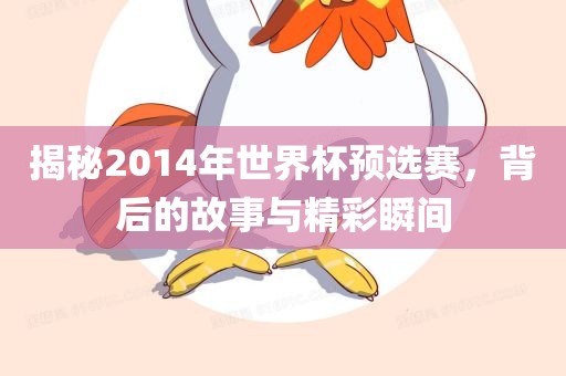 揭秘2014年世界杯预选赛，背后的故事与精彩瞬间