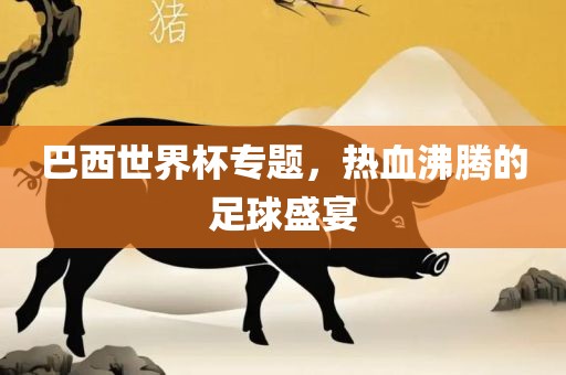 巴西世界杯专题，热血沸腾的足球盛宴