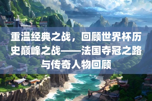重温经典之战，回顾世界杯历史巅峰之战——法国夺冠之路与传奇人物回顾漯河市盈旭机械设备有限公司