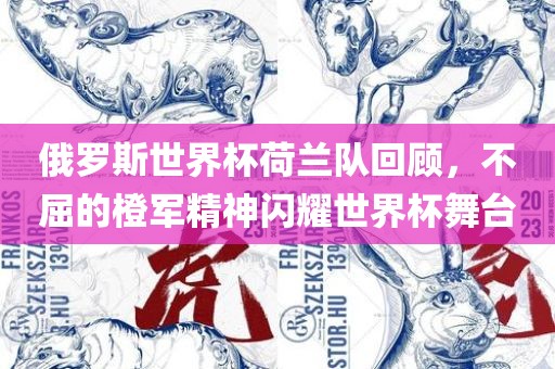 俄罗斯世界杯荷兰队回顾，不屈的橙军精神闪耀世界杯舞台漯河市盈旭机械设备有限公司
