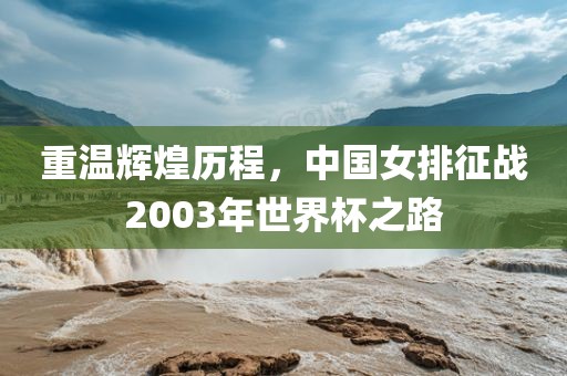 重温辉煌历程，中国女排征战2003年世界杯之路