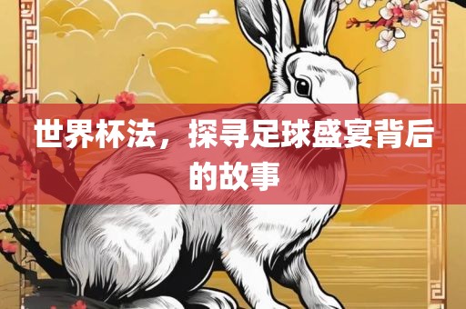 世界杯法，探寻足球盛宴背后的故事