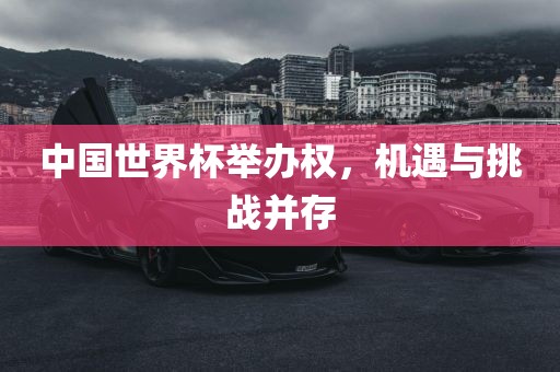 中国世界杯举办权，机遇与挑战并存