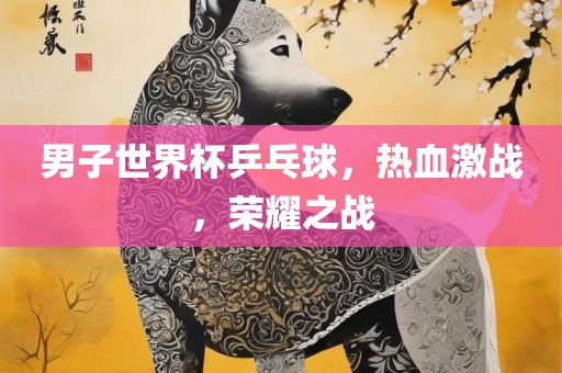 男子世界杯乒乓球，热血激战，荣耀之战