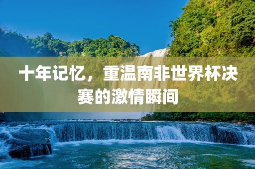 十年记忆，重温南非世界杯决赛的激情瞬间