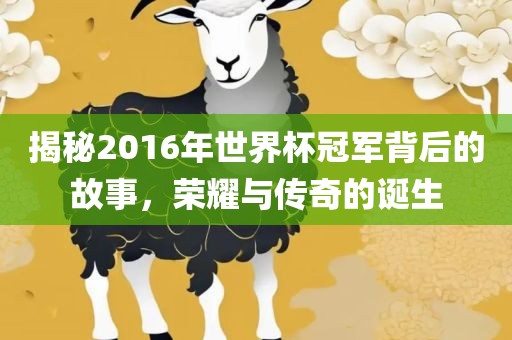 揭秘2016年世界杯冠军背后的故事，荣耀与传奇的诞生