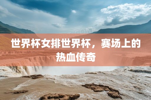 世界杯女排世界杯，赛场上的热血传奇
