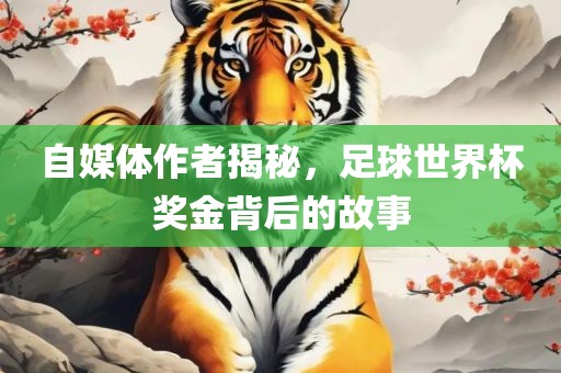 自媒体作者揭秘，足球世界杯奖金背后的故事