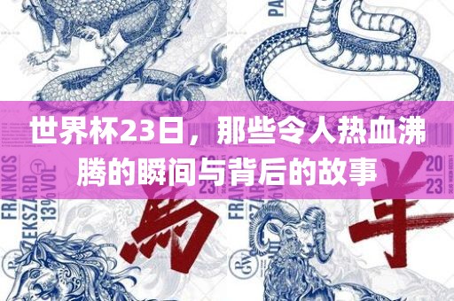 世界杯23日，那些令人热血沸腾的瞬间与背后的故事