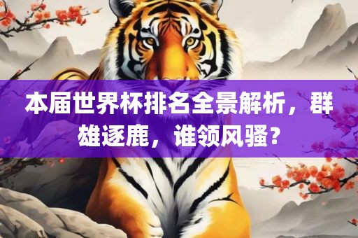 本届世界杯排名全景解析，群雄逐鹿，谁领风骚？