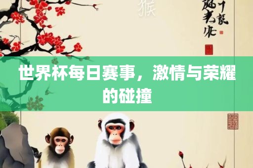 世界杯每日赛事，激情与荣耀的碰撞
