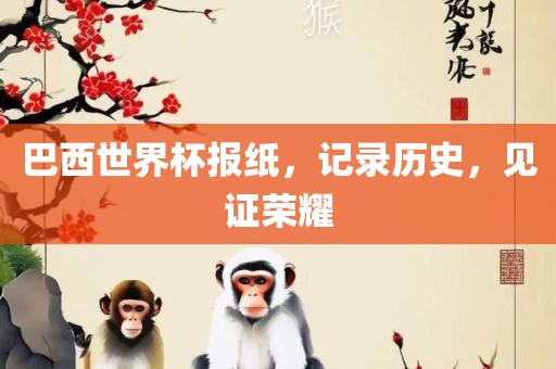 巴西世界杯报纸，记录历史，见证荣耀漯河市盈旭机械设备有限公司