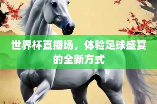 世界杯直播场，体验足球盛宴的全新方式
