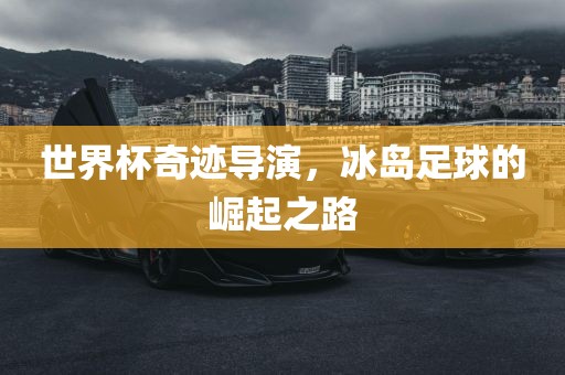 世界杯奇迹导演，冰岛足球的崛起之路