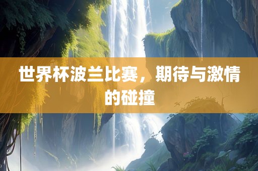 世界杯波兰比赛，期待与激情的碰撞