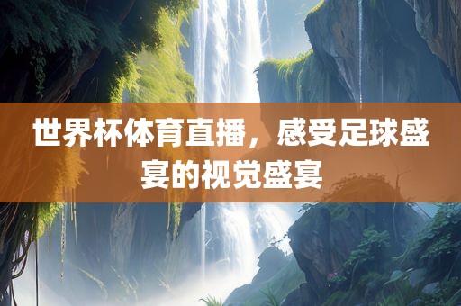世界杯体育直播，感受足球盛宴的视觉盛宴