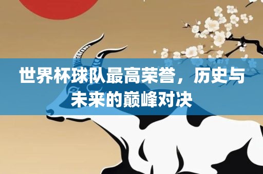世界杯球队最高荣誉，历史与未来的巅峰对决